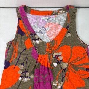 Boden Tarifa Floral Sleeveless‎ Mini Dress V-Neck Orange Purple US 10